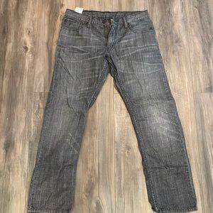 Grey men’s faded jeans 33x32